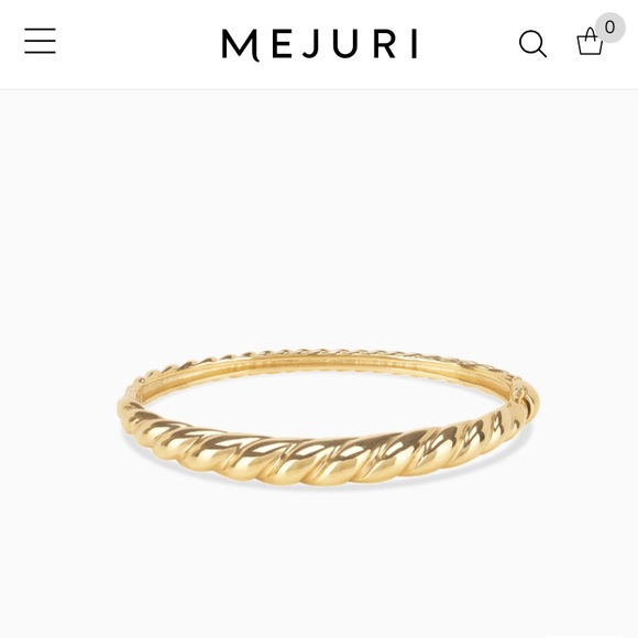 Mejuri Jewelry - Mejuri Croissant Dome Bracelet